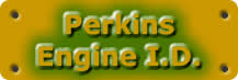 perkins Engine Identification